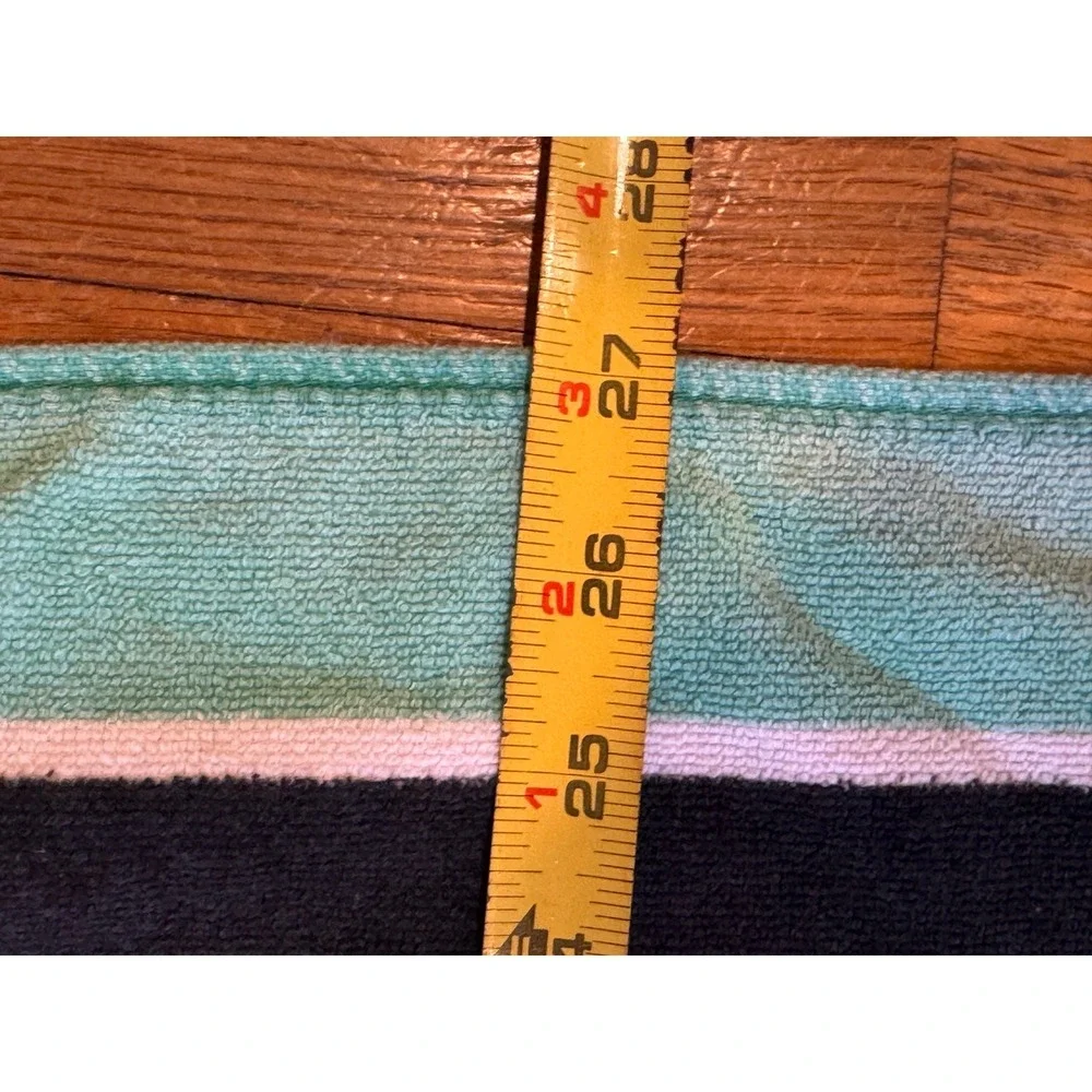 Vintage 80s A La Carte Saydah Volleyball Beach Towel Memphis Style Neon Retro
